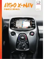 Preview for 1 page of Toyota Aygo X-NAV Owner'S Manual