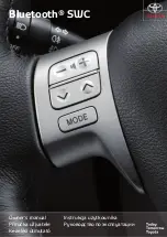 Toyota Bluetooth SWC Owner'S Manual preview