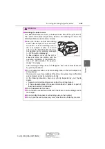 Предварительный просмотр 257 страницы Toyota C-HR2018 Owner'S Manual