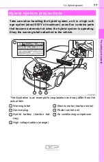 Preview for 77 page of Toyota Camry Hybrid 2018 Owner'S Manual