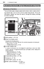 Preview for 100 page of Toyota Camry Hybrid 2018 Owner'S Manual