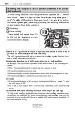 Preview for 216 page of Toyota Camry Hybrid 2018 Owner'S Manual