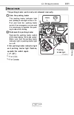 Preview for 221 page of Toyota Camry Hybrid 2018 Owner'S Manual