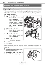 Preview for 234 page of Toyota Camry Hybrid 2018 Owner'S Manual