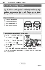 Preview for 304 page of Toyota Camry Hybrid 2018 Owner'S Manual