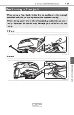 Preview for 415 page of Toyota Camry Hybrid 2018 Owner'S Manual