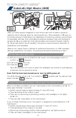 Preview for 40 page of Toyota Camry Hybrid 2020 Quick Reference Manual