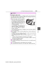 Предварительный просмотр 363 страницы Toyota CAMRY HYBRID 2021 Owner'S Manual