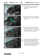 Preview for 11 page of Toyota CAMRY PT949-08210 Installation Instructions Manual