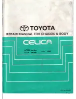 Toyota Celica 1993 AT200 series Repair Manual preview