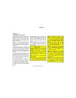 Предварительный просмотр 38 страницы Toyota Celica 2000 Operating Manual