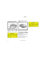 Предварительный просмотр 72 страницы Toyota Celica 2000 Operating Manual