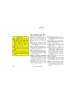 Предварительный просмотр 160 страницы Toyota Celica 2000 Operating Manual