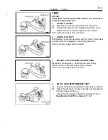 Предварительный просмотр 300 страницы Toyota Celica 2000 Repair Manual