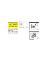 Предварительный просмотр 49 страницы Toyota Celica 2002 Operating Manual