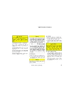 Предварительный просмотр 85 страницы Toyota Celica 2002 Operating Manual