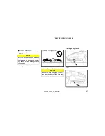 Предварительный просмотр 167 страницы Toyota Celica 2002 Operating Manual