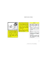 Предварительный просмотр 41 страницы Toyota Celica 2003 Operating Manual