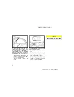 Предварительный просмотр 42 страницы Toyota Celica 2003 Operating Manual