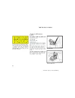 Предварительный просмотр 50 страницы Toyota Celica 2003 Operating Manual