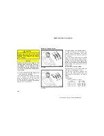 Предварительный просмотр 100 страницы Toyota Celica 2003 Operating Manual