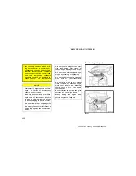 Предварительный просмотр 200 страницы Toyota Celica 2003 Operating Manual