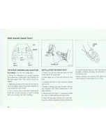 Предварительный просмотр 17 страницы Toyota Celica Supra 1984 Owner'S Manual