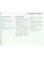 Предварительный просмотр 47 страницы Toyota Celica Supra 1984 Owner'S Manual