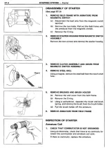 Preview for 212 page of Toyota Celica Supra 1986 Service And Repair Manual