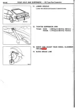 Preview for 474 page of Toyota Celica Supra 1986 Service And Repair Manual