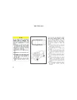 Предварительный просмотр 34 страницы Toyota Corolla 1998 Owner'S Manual