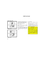 Предварительный просмотр 20 страницы Toyota Corolla 2000 Operating Manual