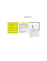 Предварительный просмотр 49 страницы Toyota Corolla 2000 Operating Manual