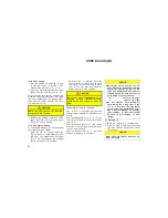 Предварительный просмотр 94 страницы Toyota Corolla 2000 Operating Manual