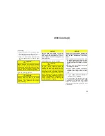 Предварительный просмотр 95 страницы Toyota Corolla 2000 Operating Manual