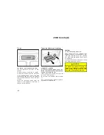 Предварительный просмотр 138 страницы Toyota Corolla 2000 Operating Manual