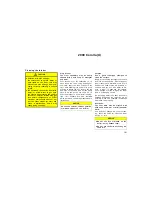 Предварительный просмотр 191 страницы Toyota Corolla 2000 Operating Manual