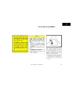 Предварительный просмотр 47 страницы Toyota Corolla 2001 Operating Manual