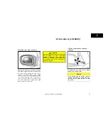 Предварительный просмотр 71 страницы Toyota Corolla 2001 Operating Manual