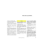 Preview for 89 page of Toyota Corolla 2002 Operating Manual