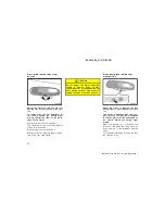 Preview for 78 page of Toyota Corolla 2004 Operating Manual