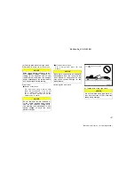 Preview for 203 page of Toyota Corolla 2004 Operating Manual