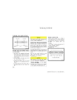 Preview for 230 page of Toyota Corolla 2004 Operating Manual