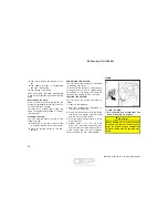 Предварительный просмотр 22 страницы Toyota Corolla 2004 Owner'S Manual