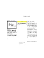 Предварительный просмотр 76 страницы Toyota Corolla 2004 Owner'S Manual