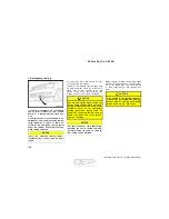 Предварительный просмотр 198 страницы Toyota Corolla 2004 Owner'S Manual