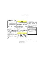 Предварительный просмотр 224 страницы Toyota Corolla 2004 Owner'S Manual