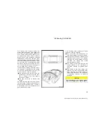 Предварительный просмотр 61 страницы Toyota Corolla 2005 Operating Manual