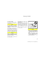 Предварительный просмотр 143 страницы Toyota Corolla 2005 Operating Manual