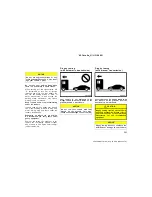 Предварительный просмотр 213 страницы Toyota Corolla 2005 Operating Manual